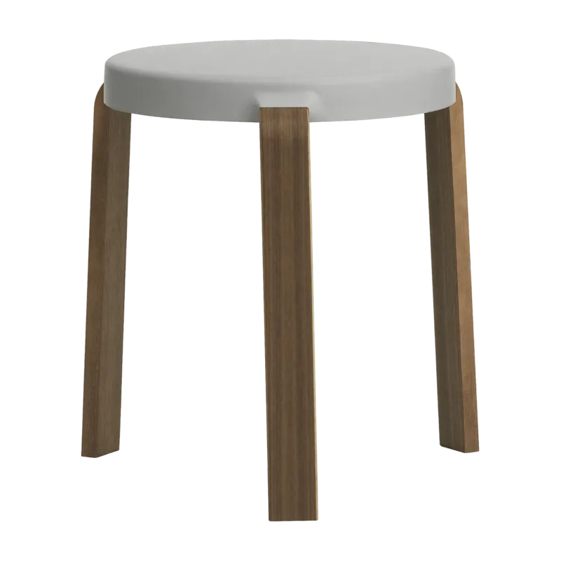 Tabouret en noyer gris TAP Grey - Normann Copenhagen - The Cool Republic