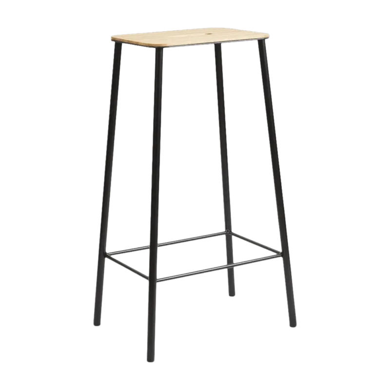Tabouret noir 76 cm Adam - Frama - The Cool Republic
