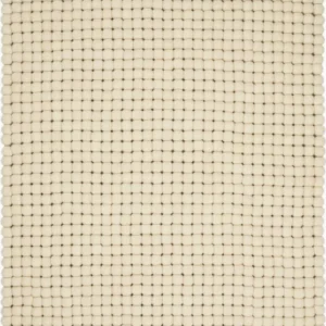Tapis à boules de feutre beige 200x300 cm Big One - myfelt - The Cool Republic