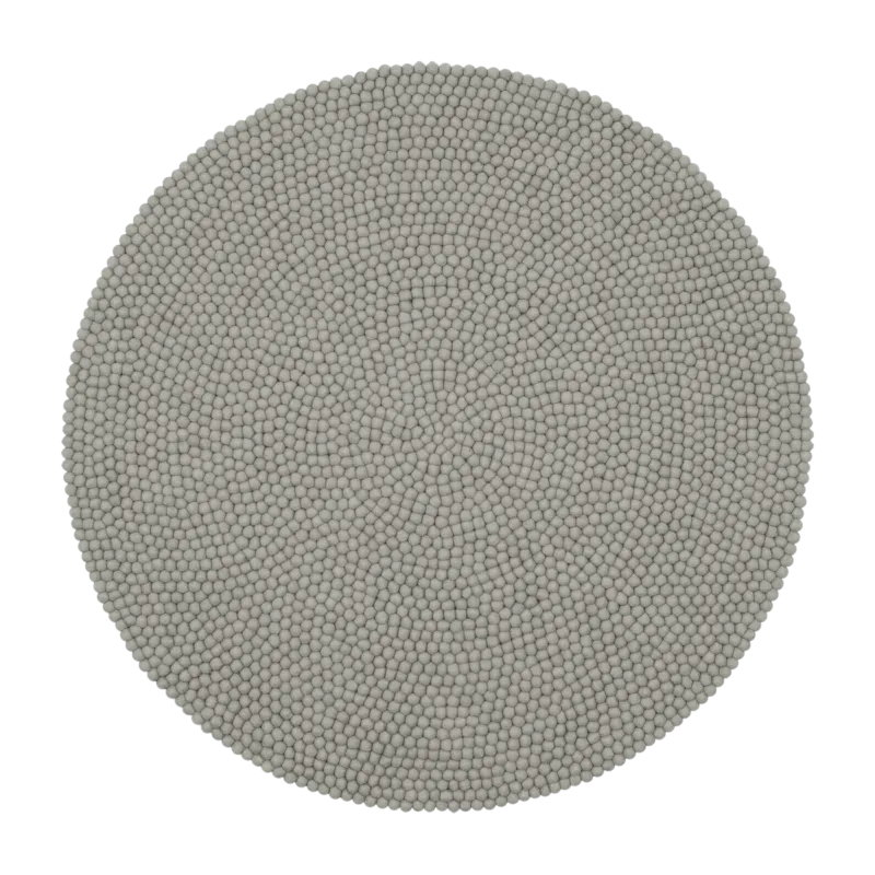 Tapis à boules de feutre gris 200 cm Luis - myfelt - The Cool Republic