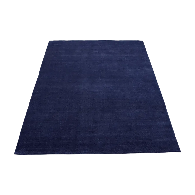 Tapis bleu 200x300 cm Earth Bamboo - Massimo Copenhagen - The Cool Republic