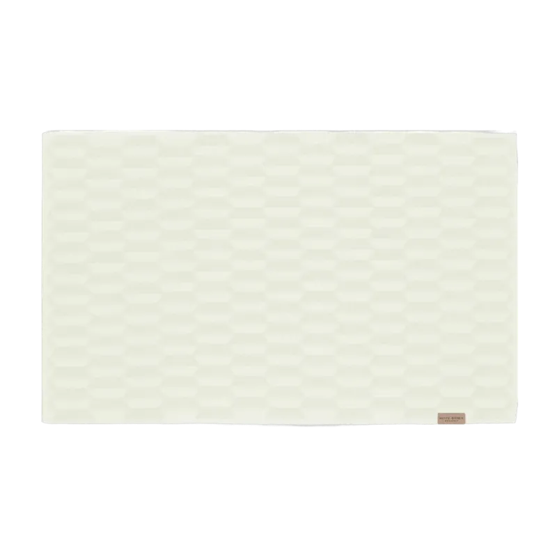 Tapis de bain blanc cassé 50 x 80 cm Geo - Mette Ditmer - The Cool Republic