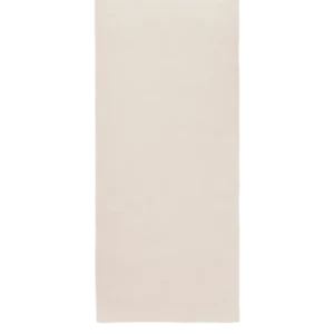Tapis de couloir rectangulaire en laine tufté blanc 80 x 200 cm Stille - Ferm Living - The Cool Republic