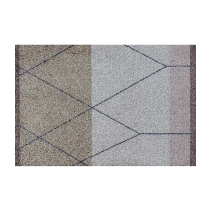 Tapis d'entrée sable 55 x 80 cm Linea - Mette Dittmer - The Cool Republic
