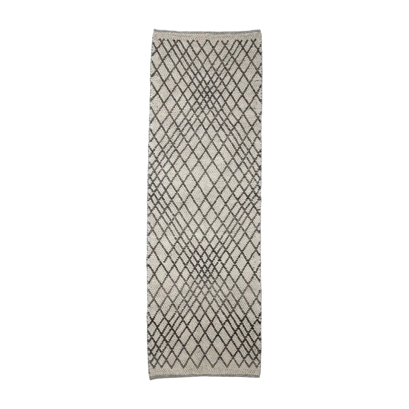 Tapis en laine à motifs 250x80 cm Kaya - Bloomingville - The Cool Republic