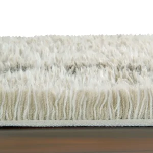 Tapis en laine à motifs gris lavable 200x300 cm Free Your Soul - Lorena Canals - The Cool Republic