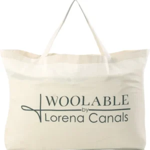 Tapis en laine beige lavable 140x200 cm Free Your Soul - Lorena Canals - The Cool Republic