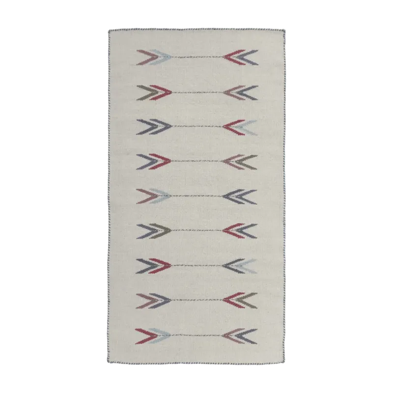 Tapis en laine multicolore 80x150 cm Apache - Edito - The Cool Republic