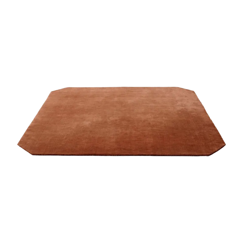 Tapis en laine rouge 240x240 cm The Moor AP6 - &tradition - The Cool Republic