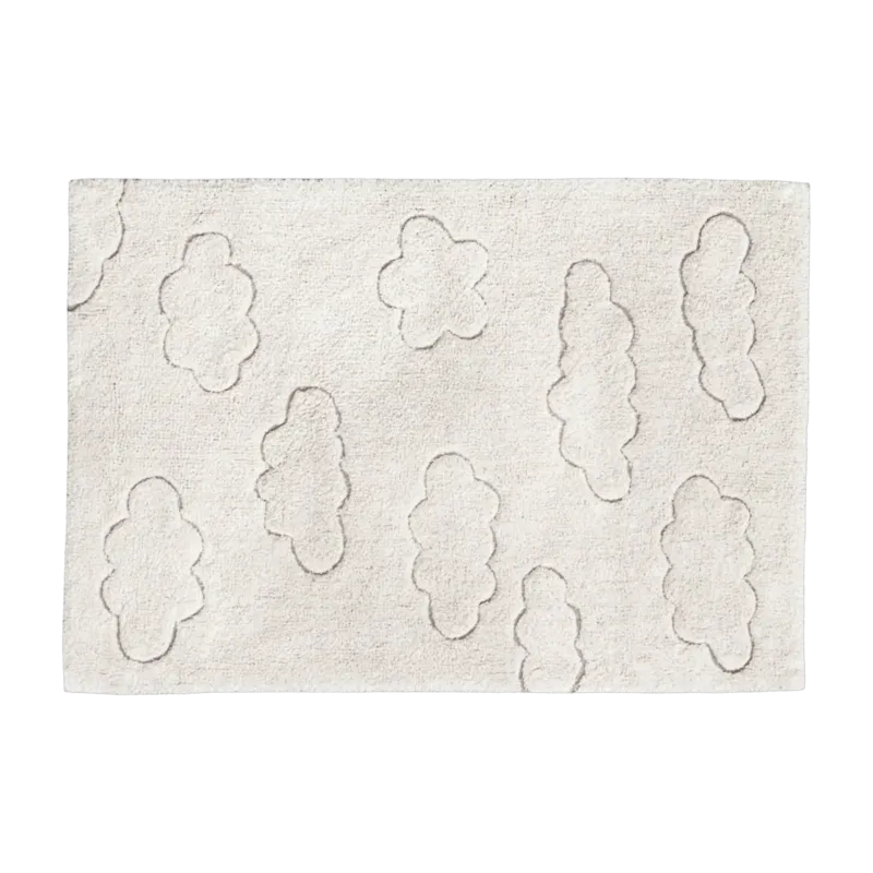 Tapis recyclé lavable nuage 130x90 cm - Lorena Canals - The Cool Republic