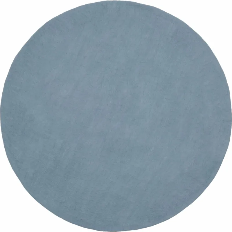 Tapis rond en laine bleu clair 250 cm Mia - myfelt - The Cool Republic