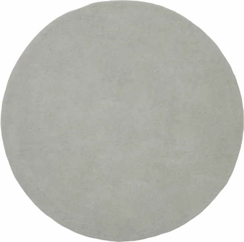 Tapis rond en laine gris 250 cm Luis - myfelt - The Cool Republic