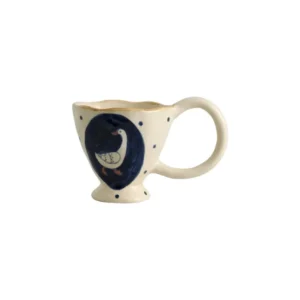 Tasse à café avec anse en céramique beige 300ml Fira Atelier Forma - Nordal - The Cool Republic