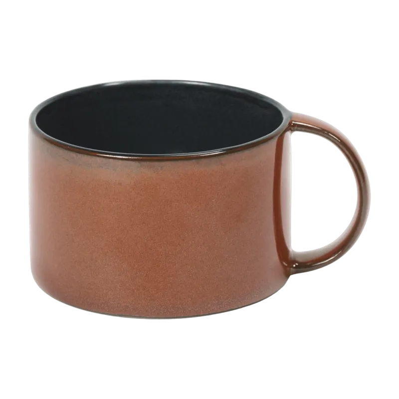 Tasse à café en grès rouille et bleu marine 8 cm - Serax - The Cool Republic