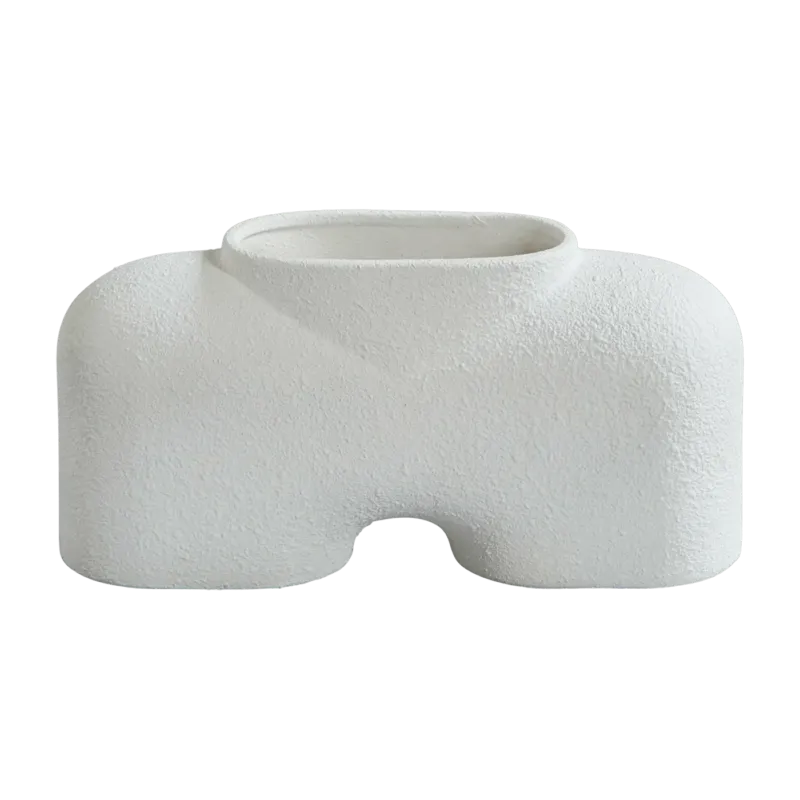Vase blanc Cobra Fat - 101 Copenhagen - The Cool Republic