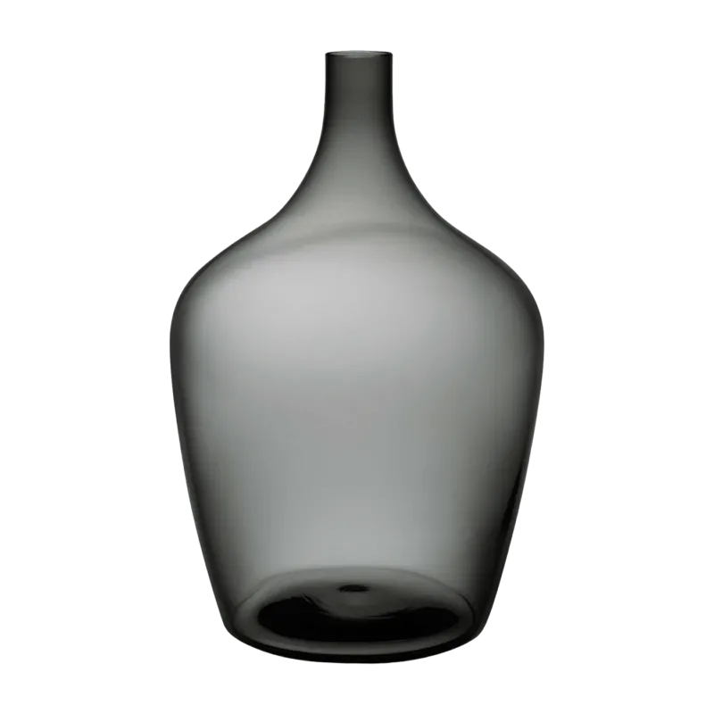 Vase Dame Jeanne Large Smoke - Nude Glass - The Cool Republic