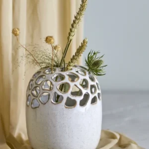 Vase Elissa Nature Stoneware - Bloomingville