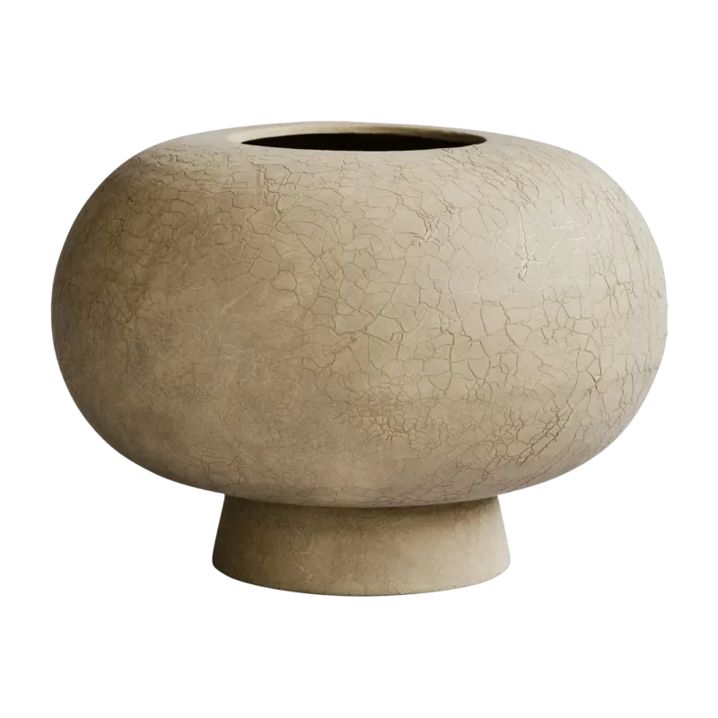 Vase en céramique sable Kabin Dezato - 101 Copenhagen - The Cool Republic
