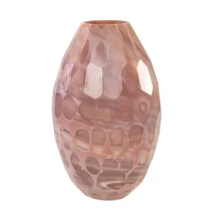 Vase en marbre rose 24x38,5cm - Versmissen - The Cool Republic