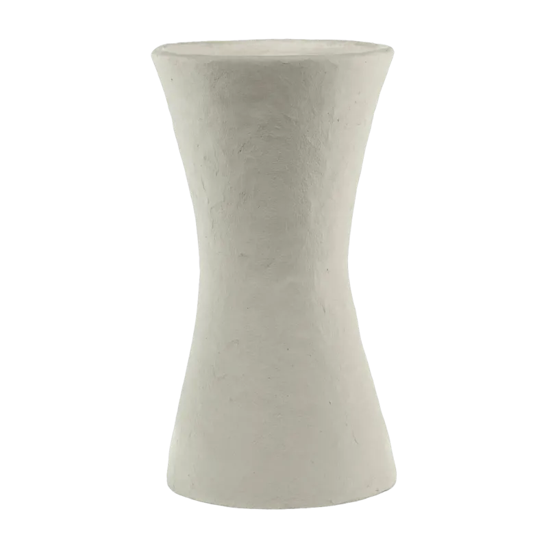 Vase en papier mâché blanc L Earth - Serax - The Cool Republic