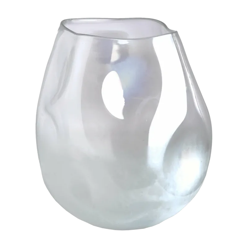 Vase en verre 20,5 cm Collision - Pols Potten - The Cool Republic