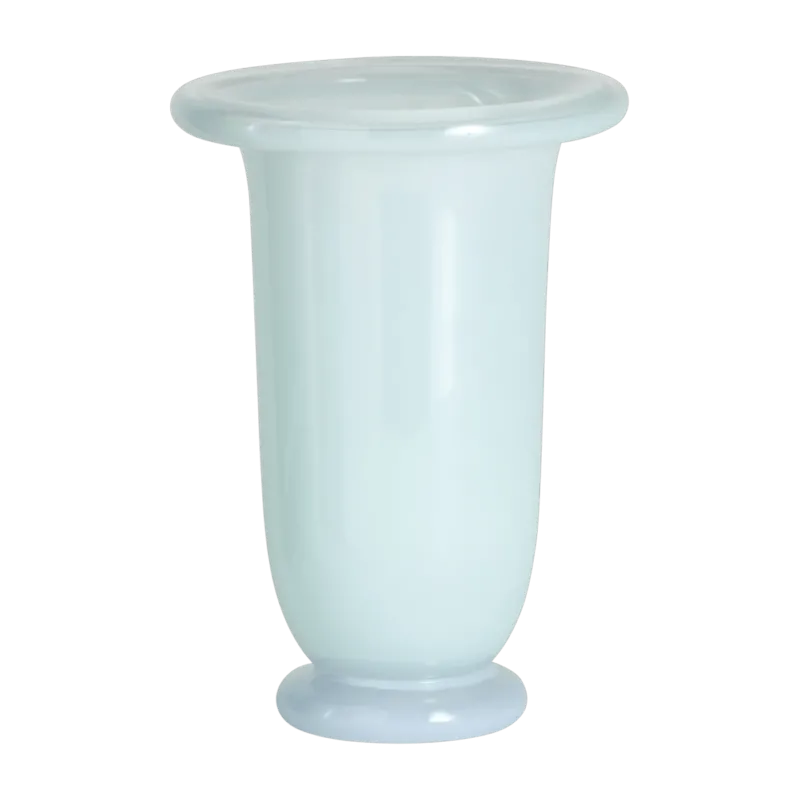 Vase en verre bleu clair 14x21cm Empire - Hay - The Cool Republic