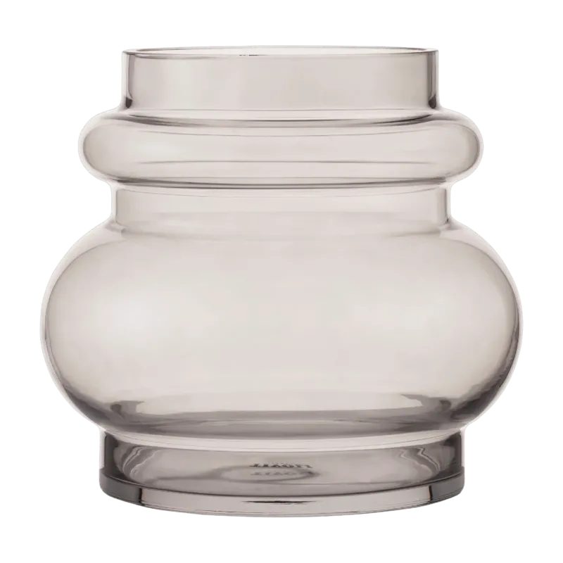 Vase en verre gris M Balloon - Normann Copenhagen - The Cool Republic