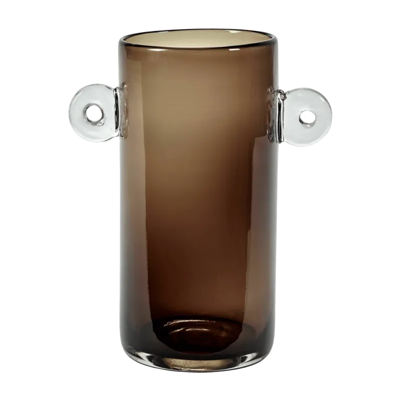Vase en verre marron foncé Wind & Fire - Serax - The Cool Republic