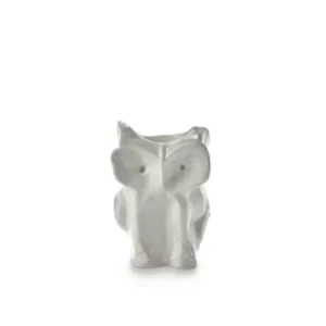 Vase hibou en grès blanc 12cm Après Minuit - Serax - The Cool Republic