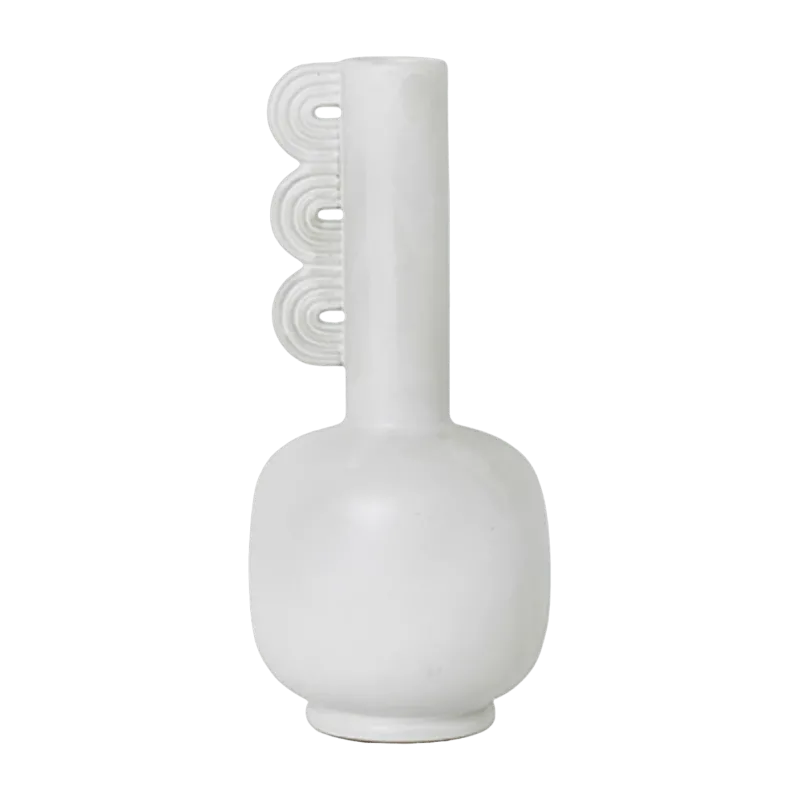 Vase Muses blanc Clio - Ferm Living - The Cool Republic