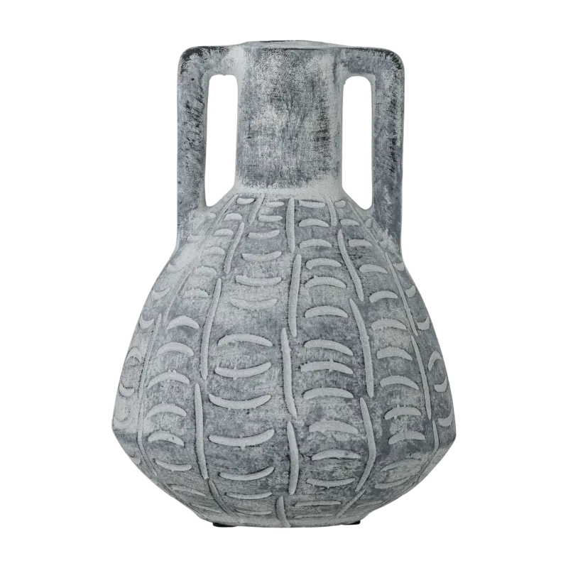 Vase Rane Céramique grise - Bloomingville - The Cool Republic