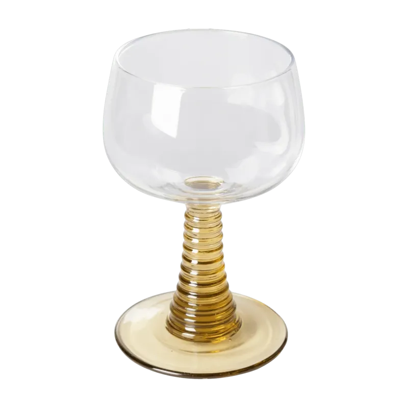 Verre à vin Swirl High Green - HKliving - The Cool Republic